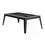 Billard ren� pierre steel oslo pieds gris drap gris ardoise - r�f�rence : 2359