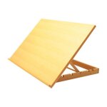 Bilmans ? pupitre de dessin en bois 50�75 cm - table inclinable id�ale pour travaux artistiques et loisirs ...