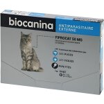 Biocanina fiprocat 50mg 3 pipettes