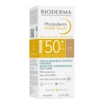 Crème solaire - bioderma - photoderm nude touch - spf50 - teinté medium - peaux sensibles Crème solaire - bioderma - photoderm nude touch - spf50 - teinté medium - peaux sensibles