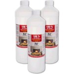Hfer chemie flambiol biothanol 6 x 1 l ultra pur 100% - combustible cologique pour chemines de table ...