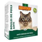 Compl�ment nutritionnel - biofood - anti boules de poils - chat - 100 comprim�s