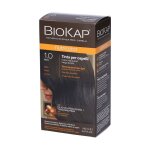 Teinture pour cheveux - biokap - nutricolor 1. 0 - noir - 140ml - vegan et nourrissante Teinture pour cheveux - biokap - nutricolor 1. 0 - noir - 140ml - vegan et nourrissante