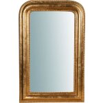 Biscottini - miroir mural en bois finition feuille dor antique fabriqué en italie l52xpr5xh81 cm Biscottini - miroir mural en bois finition feuille dor antique fabriqué en italie l52xpr5xh81 cm