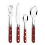 Pradel essentiel bistro - club rouge - pot 24 couverts de table