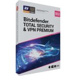 Bitdefender total security & vpn premium 2025 * - (5 appareils - 1 an) version tlchargement