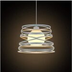 Bk lustre suspension industrielle lustre lampe suspension luminaire blanc pour salonsalle dtude chambre ...