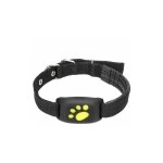 Black chiens chats gps suivi pet gps tracker collier anti - perdu dispositif de suivi en temps r�el localisate ...