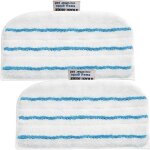 Lingette microfibre pour balai vapeur black & decker (2 lingettes)