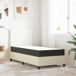 Black friday matelas � ressorts bonnell moyen - housse rembourr�e - confort accru - 70x200cm fr25 8354 ...