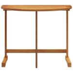 Black friday table pliable de balcon - burke - petite table - 90x60x72 cm bois dacacia solide ttt1019 ...