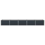 Black fridayjardini�re sur�lev�e - bac de jardin / jardini�re fleurs - grand profonde - anthracite 400 ...