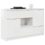 &black week buffet bahut - commode / buffet salon contem - moderne buffet - blanc brillant - 100x30x656 ...