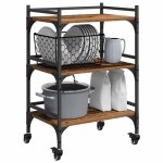 &black week chariot de cuisine - desserte roulante boi - moderne chariot de cuisine bois ancien 50x35x755 ...