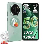 Blackview shark6 5g t�l�phone portable d�bloqu� 12go + 128go / 2to 6. 67 50mp + 13mp 5000mah android ...