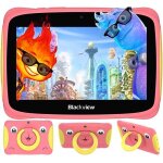 Tablette tactile enfant - blackview - tab 3 kids - 7 - android 13 - 4go ram - 32go stockage - rose