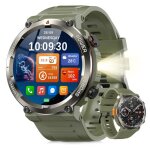 Blackview w50 pro montre connect�e homme femme 960 mah tacile 1. 45 appel bluetooth lampe de poche � ...