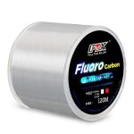 Blanc - 0. 45mm - 31. 2lb - 14. 2kg - - fil de pche coulant en fluorocarbone fibre de carbone qualit ...