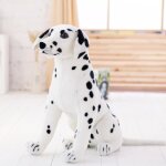 Blanc - 75 cm - animaux en peluche chien dalmatien jouet chien gant raliste jouet animal raliste enfants ...