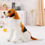 Blanc - 90 cm - chien géant beagle jouet réaliste animaux en peluche chien jouets en peluche cadeau pour ... Blanc - 90 cm - chien géant beagle jouet réaliste animaux en peluche chien jouets en peluche cadeau pour ...