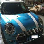 Blanc - autocollants et décalcomanies pour capot de voiture style de voiture accessoires pour mini cooper ... Blanc - autocollants et décalcomanies pour capot de voiture style de voiture accessoires pour mini cooper ...