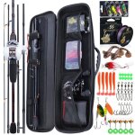 Blanc - c - 2. 1m - main droite - kits de cannes  pche baitcasting moulinet  poigne eva avec frein ...