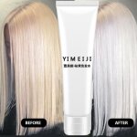 Blanchi - - cr�me de coloration permanente pour les cheveux disponible en gris fum� 100ml style pu