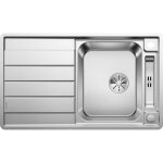 Blanco axis iii 45 s - if - vier - inox lisse - 1 cuve - rversible - vidage auto - siphon inclus - ...