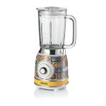 Blender ariete vintage bol verre positano 583pos 1000 w jaune