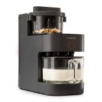 Blender chauffant - klarstein marcia nut 300 - machine  lait - 1200 ml - 360 touch - mixeur - rservoir ...
