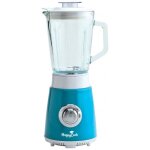 Blender classique - telefunken - 250w - bol en verre - 2 vitesses + pulse - capacit� 08l - bleu