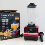 Blender commercial de haute puissance red silver creast - presse - agrumes - broyeur de glace - robot ...