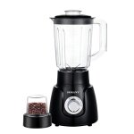 Blender mixeur 2 - en - 1 500w 1. 6l ultra - r�sistant avec moulin sokany noir