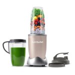Blender - nutribullet pro - nb907cp - 900w - 2 tasses + 2 couvercles + anneau - cuivre
