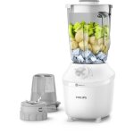 Blender - philips - serie 3000 hr2291 / 20 - bol en verre - capacit 1. 25l - 2 vitesses - 600w - blanc ...