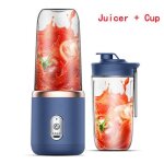Blender portable - vgr - 400ml - 140 watt - bleu - usb rechargeable Blender portable - vgr - 400ml - 140 watt - bleu - usb rechargeable