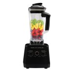 Blender puissant 5000 w 2 l 9 vitesses fonction 2 en 1 extrait de jus et hachage s�curit� haute