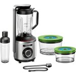 Blender sous vide 2 - en - 1 - bosch - vitapower srie 8 mmbv625m - 1000 w - inox / noir