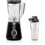 Blender vitapower - bosch - mmb614go - 1200 w - 30. 000 trs / mn - 2 vitesses + turbo - bol 2 l - noir ...
