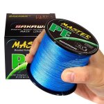 Bleu - 1000m - 0. 27mm - 35lb - - ligne de pêche à la carpe tressée fil pe multifilament japonais super ... Bleu - 1000m - 0. 27mm - 35lb - - ligne de pêche à la carpe tressée fil pe multifilament japonais super ...