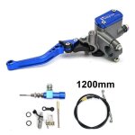 Bleu - b - kit dembrayage hydraulique avec levier et ma�tre cylindre 22mm cnc pour moto de course yamaha ...
