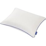 Oreiller m�moire de forme bio 50x70cm - confort ergonomique - bloc de mousse � m�moire de forme - enveloppe ...