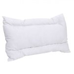 Oreiller bb plat anti - acariens - confort moelleux - traitement anti - acariens naturel - 40x60cm ...