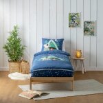 Bleu calin rechange caradou koala parure de lit enfant en coton 3 pices: couchage tout - en - un sans ...