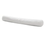 Traversin 90cm moelleux pour lit 90x190 cm confortable - polochon doux et gonflant - bleu calin