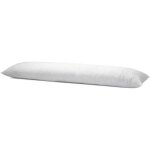 Traversin 140cm mmoire de forme mixte plat - ergonomique - polochon mix mousse mmoire de forme et fibres ...