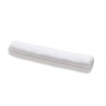 Traversin volumineux gonflant en coton 180 cm blanc - bleu calin
