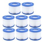 Bleu - filtre de piscine 8 pices pour bestway spa cartouche de pompe de type vi filtres de jacuzzi pour ...