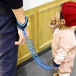 Bleu tout - petits enfants s�curit� pour b�b� harnais de marche anti - perte bracelet poignet ceinture ...
