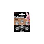 Blister 6 piles bouton 2032 duracell